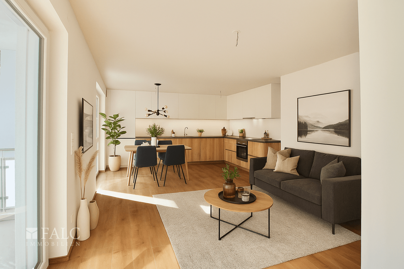 Einrichtungsbeispiel Wohnen